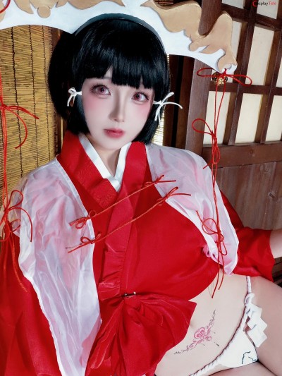 日奈娇 cosplay Kaguya – Kuroin:Kedakaki Seijo wa Hakudaku ni Somaru