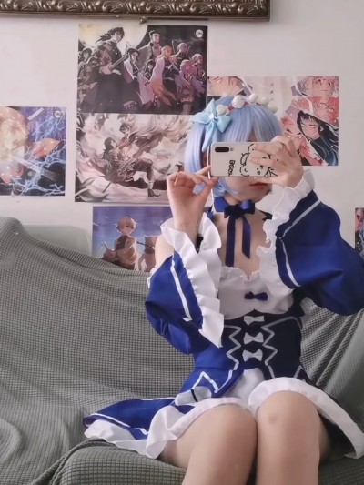 韵韵 cosplay Rem – Re:Zero