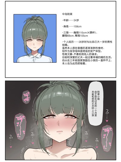 [白杨汉化组] [KeinV] 少子化対策未来庁・陽菜編（1）