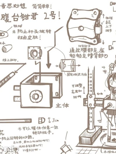 虐腹台钳君2号 [nnS 音速モーモン] 腹責め万力くん２号 [中国翻訳]