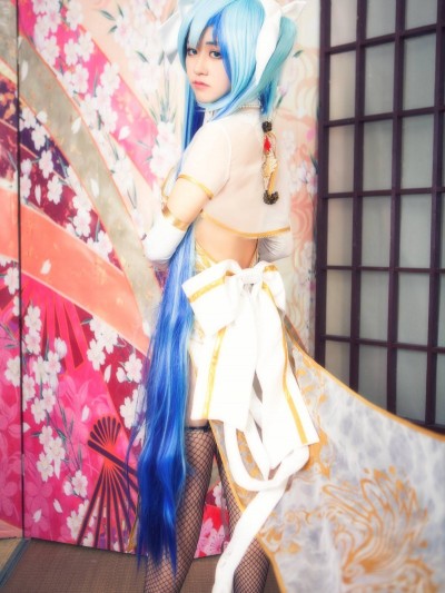 《VOCALOID》金丝雀miku C O S P L A Y