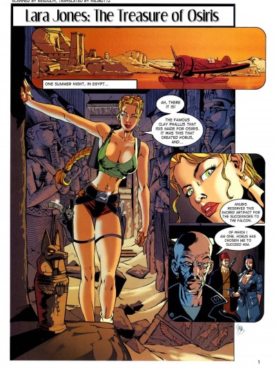 The Treasure of Osiris- Lara Jones