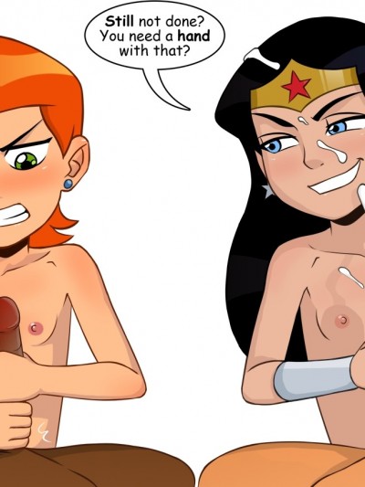 Gwen VS Diana- Ben 10 ,Wonder Woman