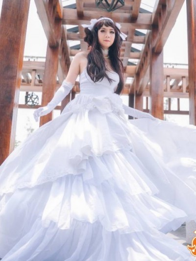 《舰队collection》 金刚同人婚纱C O S P L A Y.