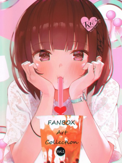 [君日本語本當上手漢化組] (C96) [まかろん大帝 (がおう)] FANBOX Art Collection Vol.1 [中国翻訳]