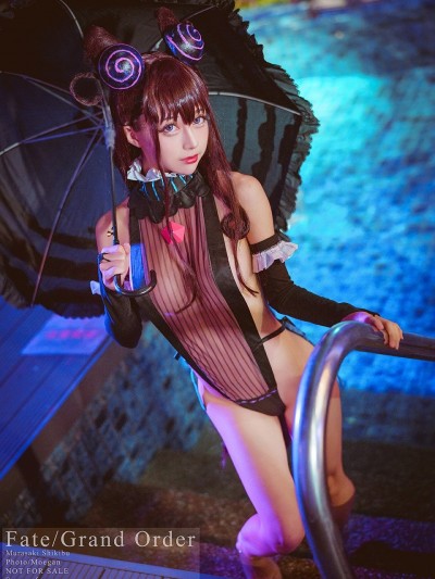 [沖田凜花Rinka] 紫式部, swimming suit ver. (Fate Grand Order)