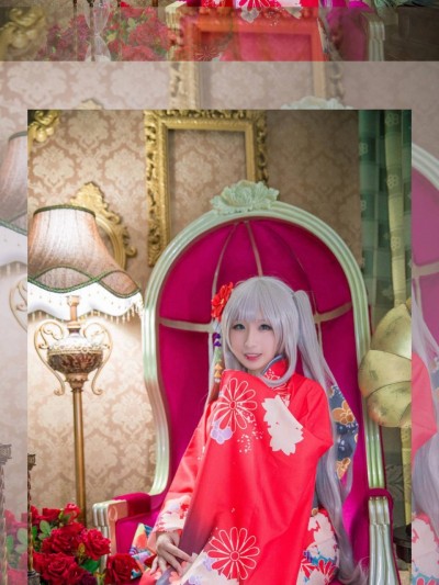 《Fate Grand Order》玛丽·安托瓦内特日式和服 C O S P L A Y