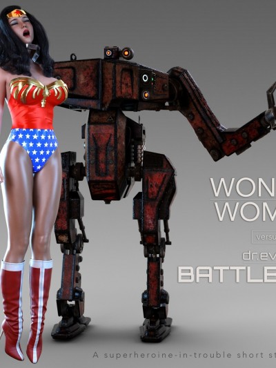 Wonder Woman vs Battle Titan 2 By Live.RD