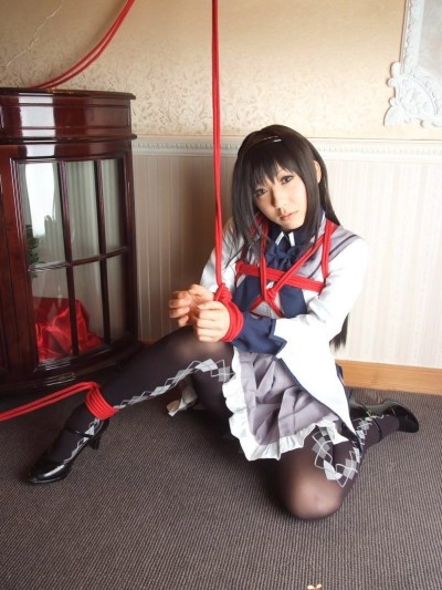 魔法少女小圆晓美炎Cosplay
