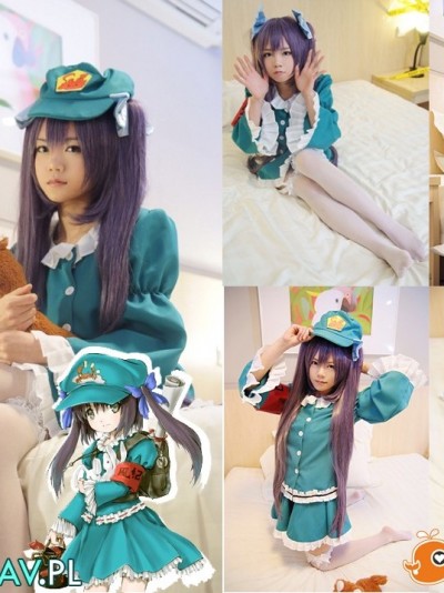 Green Dam Girl cosplay (绿坝娘)
