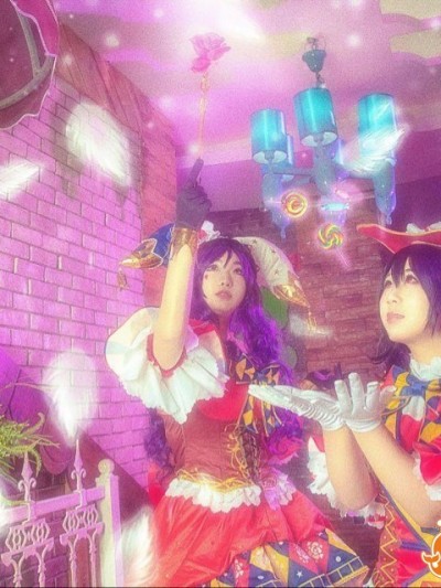 魔术师觉醒卡牌 希&妮可COS