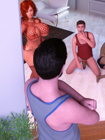 Mature3dcomics – A Sexy Game of Twister 15