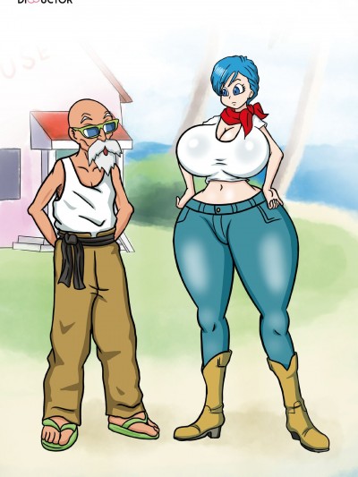 [Dibuctor] Bulma and Master Roshi (Dragon Ball Super)