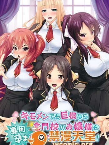 [Norn／Miel／Cybele] キモメンでも巨根なら名門校のお嬢様を専用孕まセレブビッチにできる！