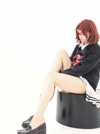 [幼愛Youmeko]樋口円香cos灰丝+樋口円香竞泳黑丝+樋口円香竞泳无衬衫灰丝