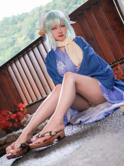 Arty Huang cosplay Kiyohime trong Fate/Grand Order