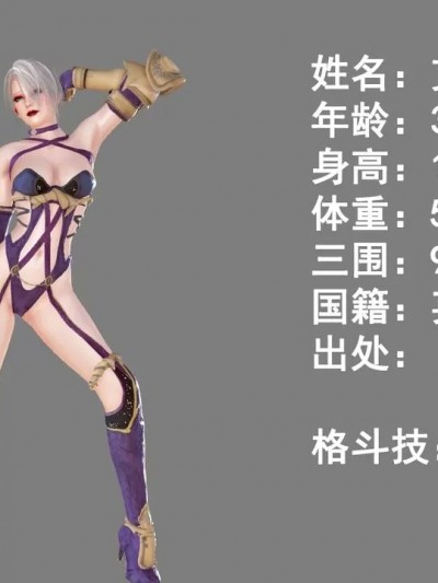 [地狱] 全球女子格斗大赛 序章 01-03 