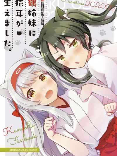 鶴姐妹長出了貓耳。[BAMBINA (栗かのこ)] 鶴姉妹に猫耳が生えました。 (艦隊これくしょん -艦これ-)