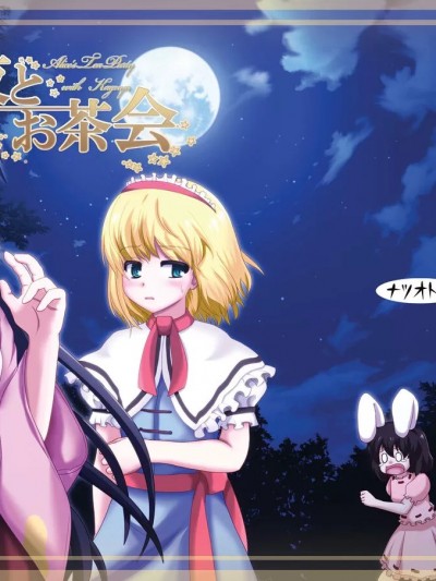 与辉夜的茶会 [乌冬个人汉化] [ナツオトメ (アカバシ)] 輝夜とお茶会 (東方Project) [中国翻訳] [DL版]