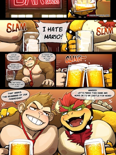 [Ggu_Open] – Bowser x DK (Super Mario Bros.)