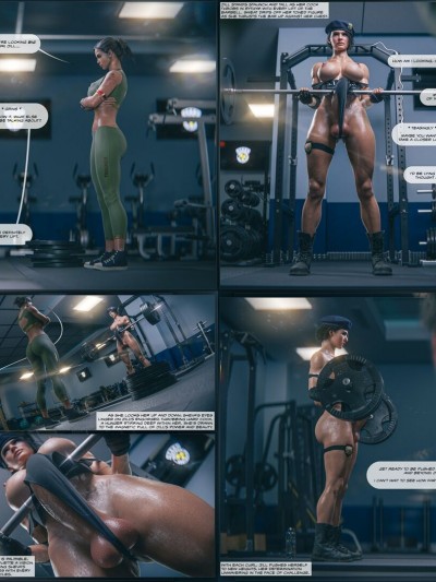 Forged3DX – Jill and Sheva Gym Session