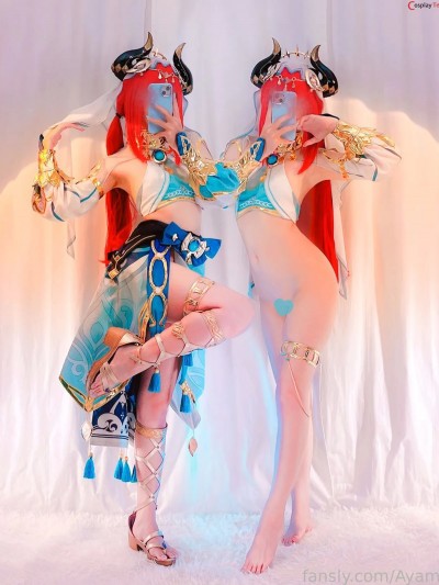 Ayame Base cosplay Nilou – Genshin Impact