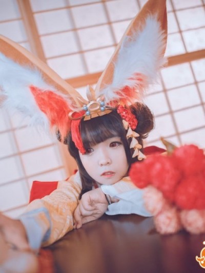 《阴阳师手游》中秋山兔和服 C O S P L A Y