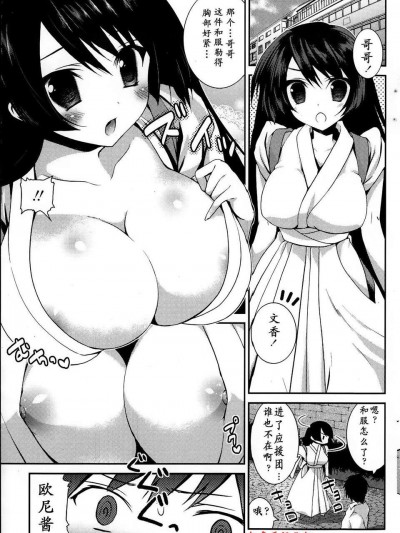 [紅色系漢化組][(天凪青磁）]妹たちは兄が好き！