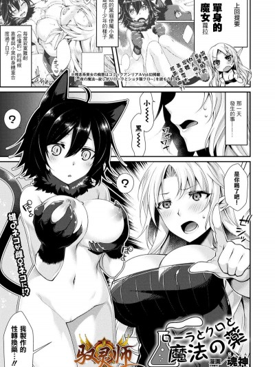 [魂神]ローラとクロと魔法の薬(コミックアンリアル 2018年4月號 Vol.72 [DL版])[馭靈師個人漢化]