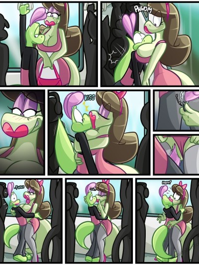 Lewd Train Trip