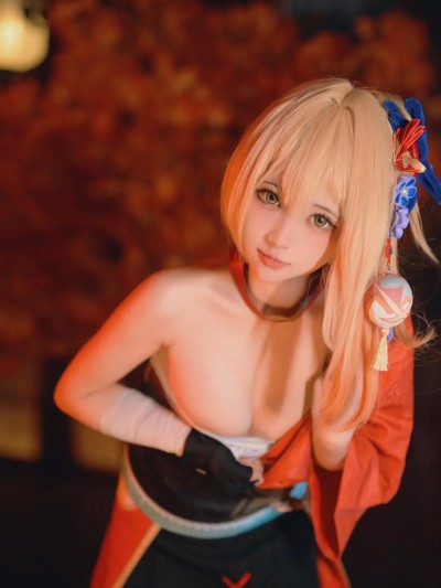 莱可Raika (Raikajiang) cosplay Yoimiya – Genshin Impact