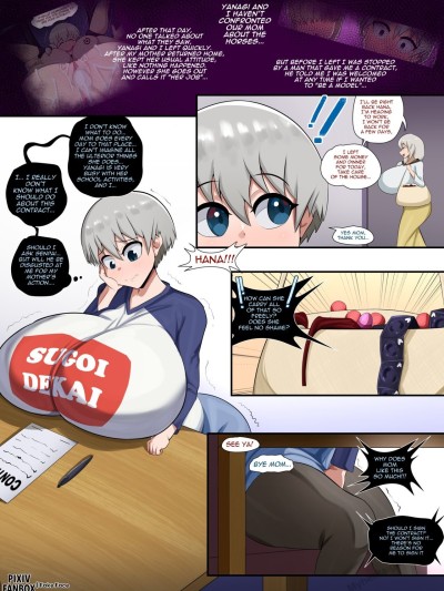 Uzaki Tries Horse Cock