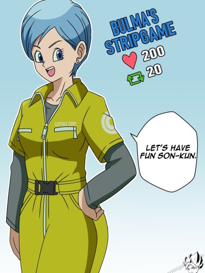 Bulma's Strip Game