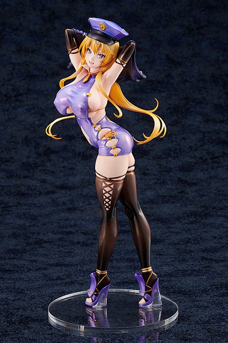肉感爆衣俏女警～AmiAmi × AMAKUNI│1/7 原創插畫角色『茱莉亞』可脫模型