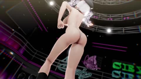 福利 MMD - 鹿岛酱在 deep Blue Town 深处享受！(Mister Pink)