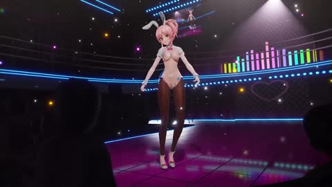无尽 MMD - 米卡酱的秘密事业！ （粉红先生）