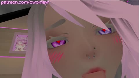 欲火中烧的猫女驼着枕头骑着你〜[VRchat Erp，ASMR，POV，3D Hentai]预告片